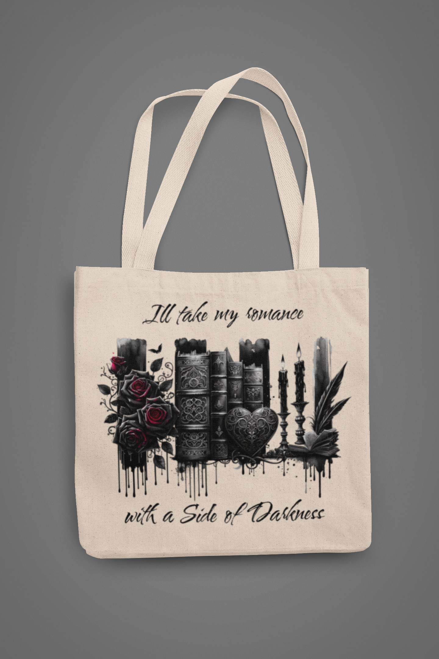 Dark Academia Reader Tote